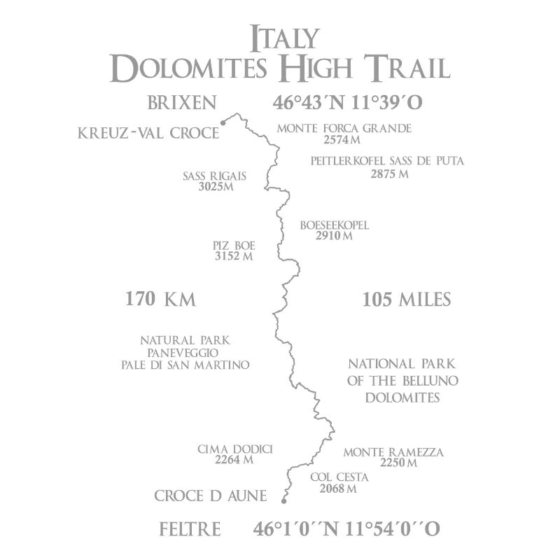 Italy Dolomites High Trail 2