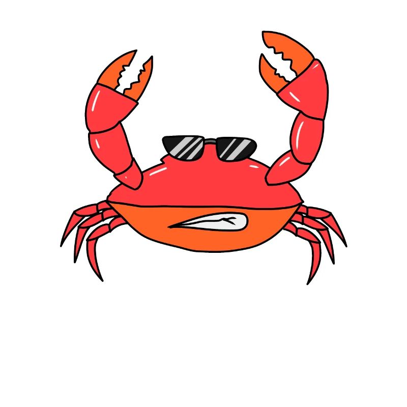 Crabes mignons Crabes Crustacés