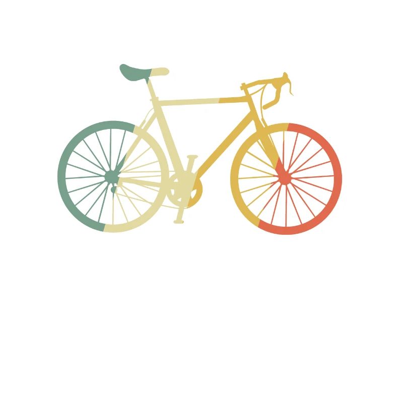 Rennrad Rad Retro bunt Geschenk