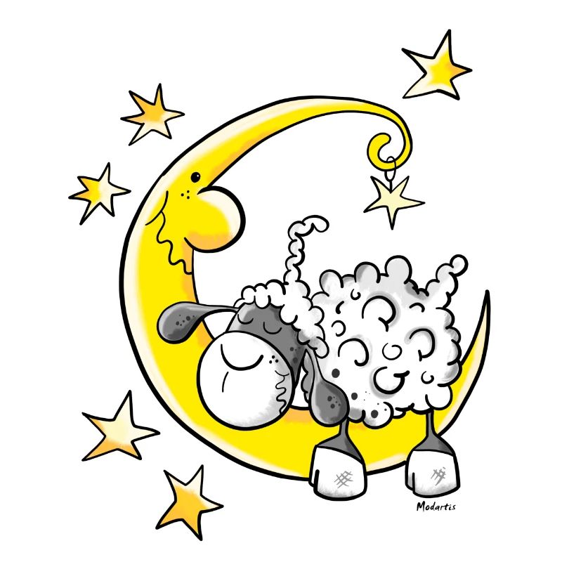 Mouton dans la Lune