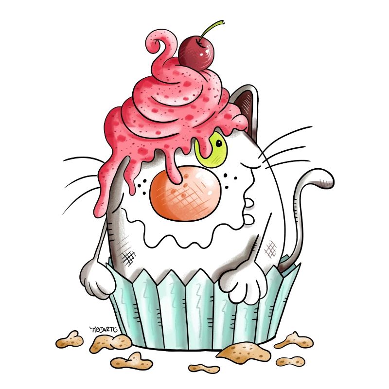 Chat et Muffin
