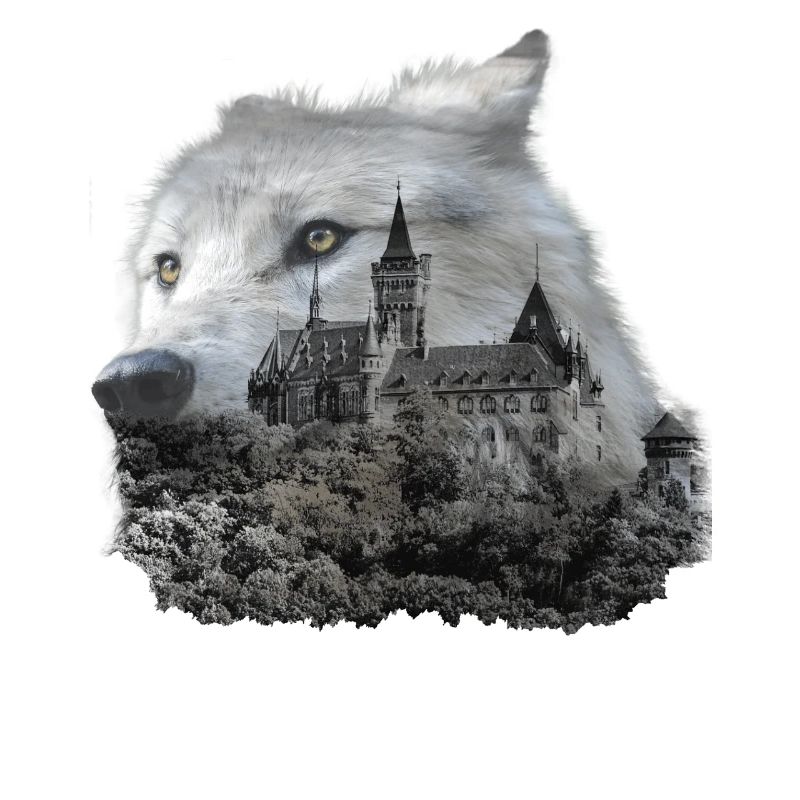 Wolf, Wolfskopf und der Harz
