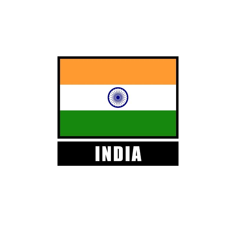 Inde Drapeau indien drapeau