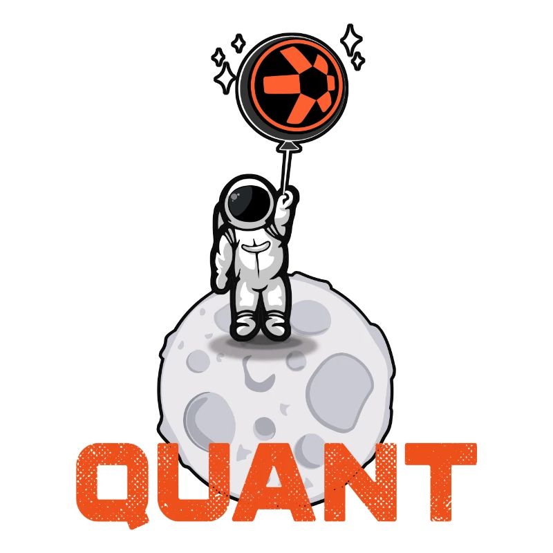 Quant Krypto Shirt Crypto Blockchain Geld Geschenk