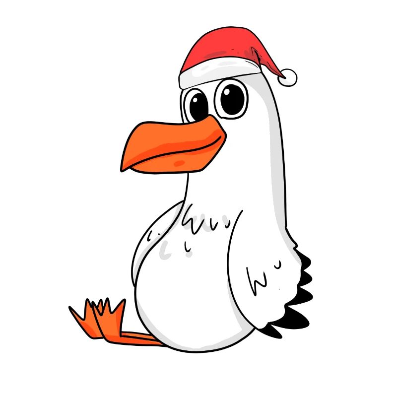 Noël mouette