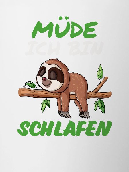 Faultier Müde