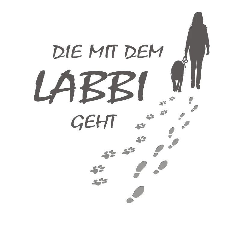 Die mit dem Labbi geht, Hundepfoten Labrador Gassi