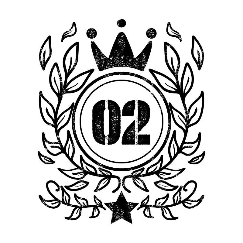 Couronne de 2 ans - 2 ans