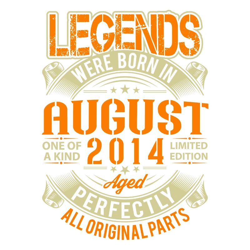 2014 August Geburtstag Legende