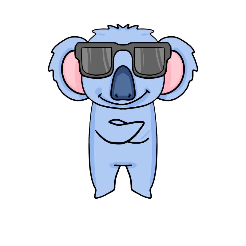 Koala mit Sonnenbrille