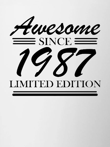 1987 - Born 1987