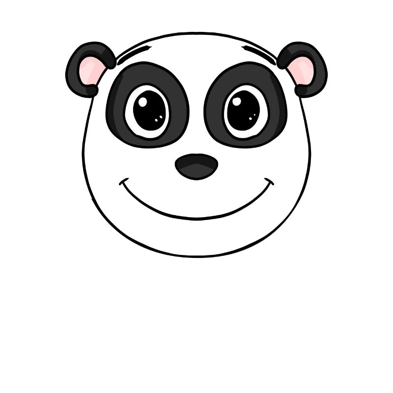 Panda Kopf Bär Niedlich