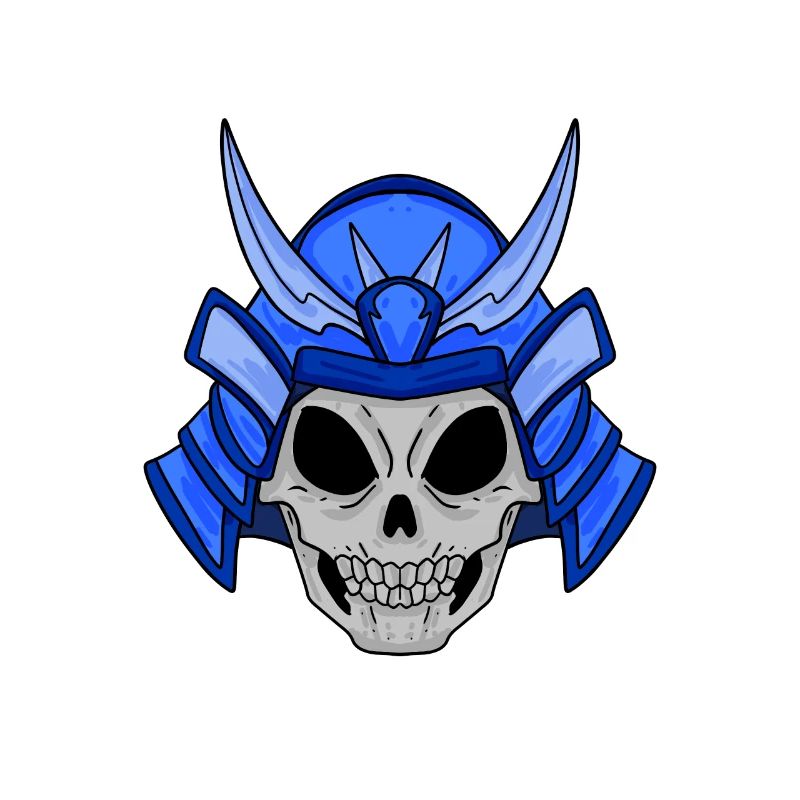 Samurai Skull