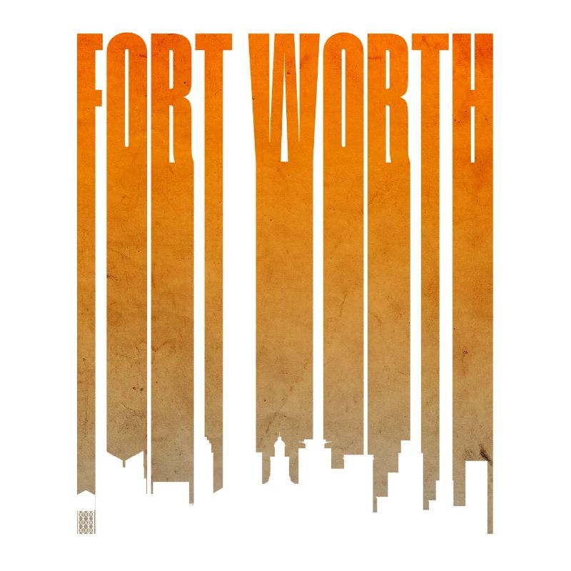 Fort Worth Skyline Gradient