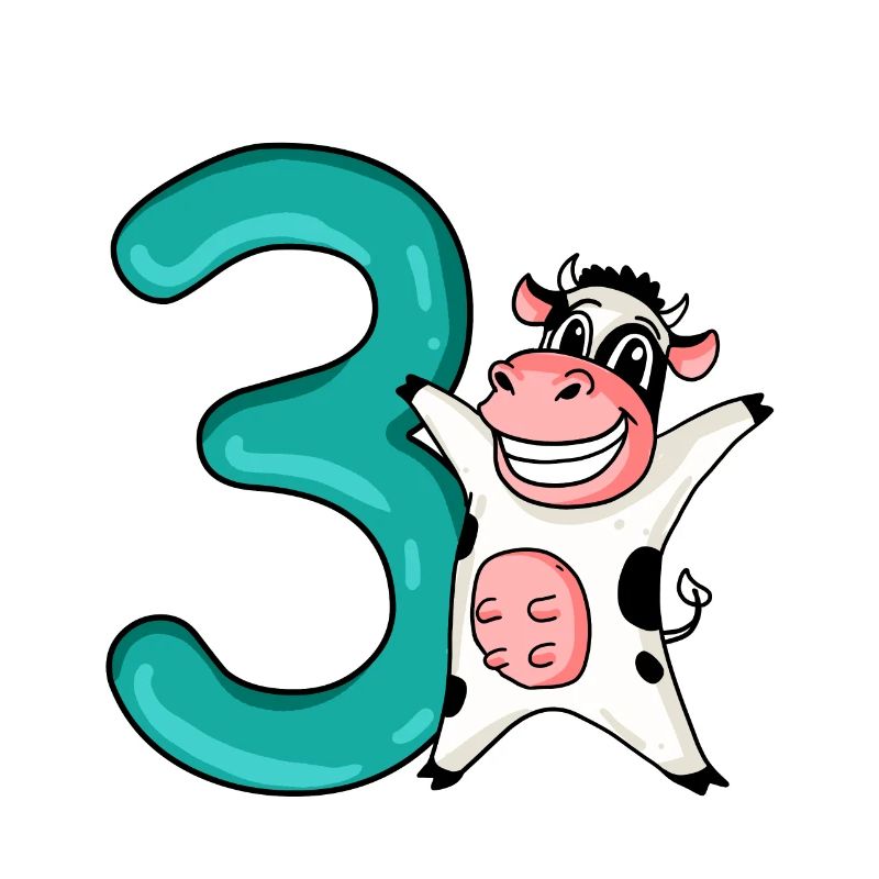 3. Geburtstag Junge - 3 Jahre alt - Ich bin 3