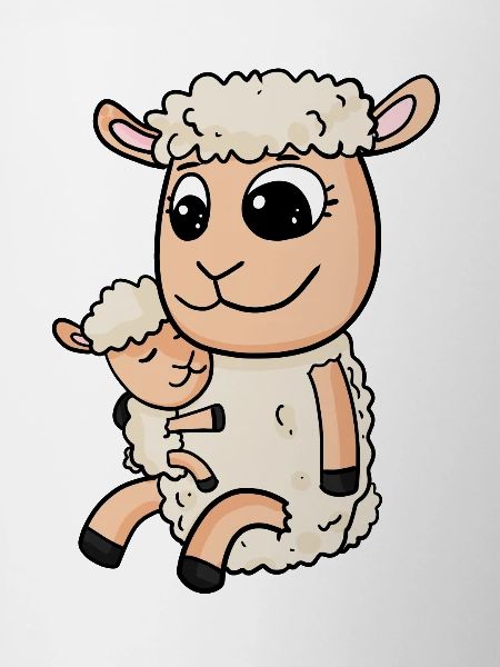 Sheep with baby Sheep