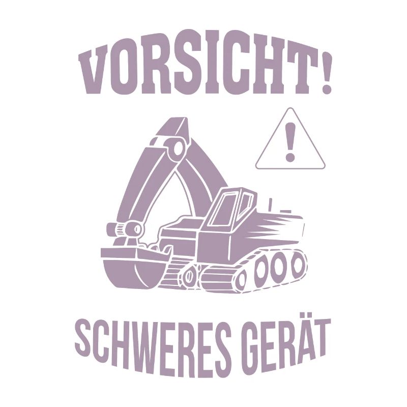 Bagger Baggerfahrer Baugeräteführer Schweres Gerät