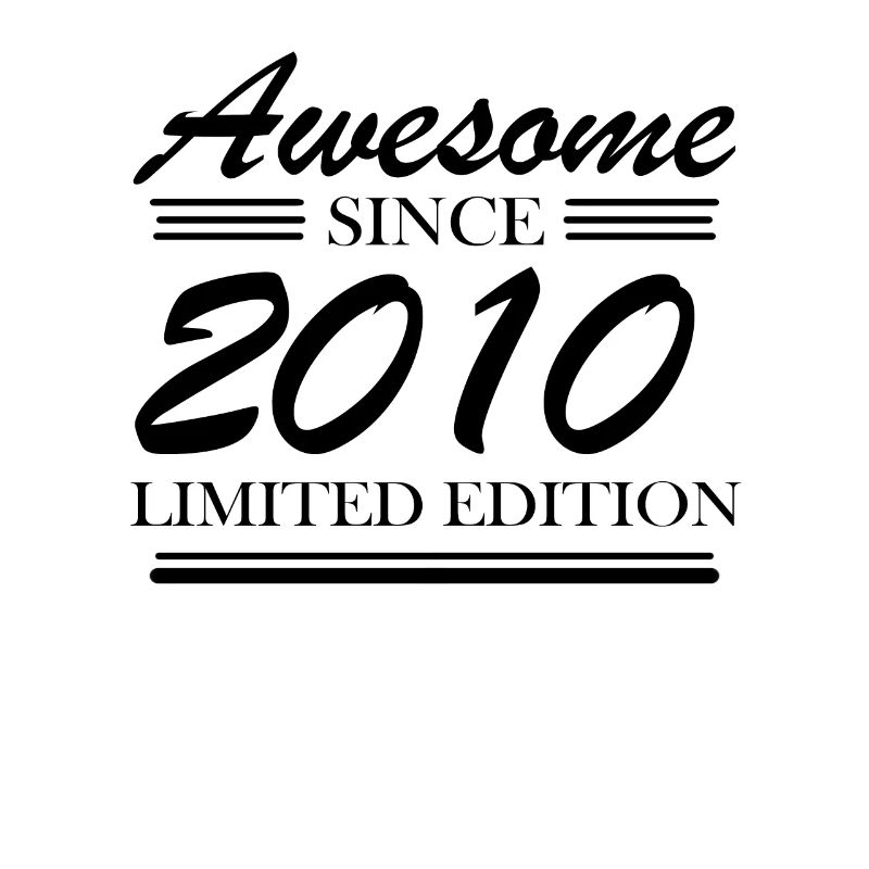 2010 - Né 2010 - Année de naissance 2010