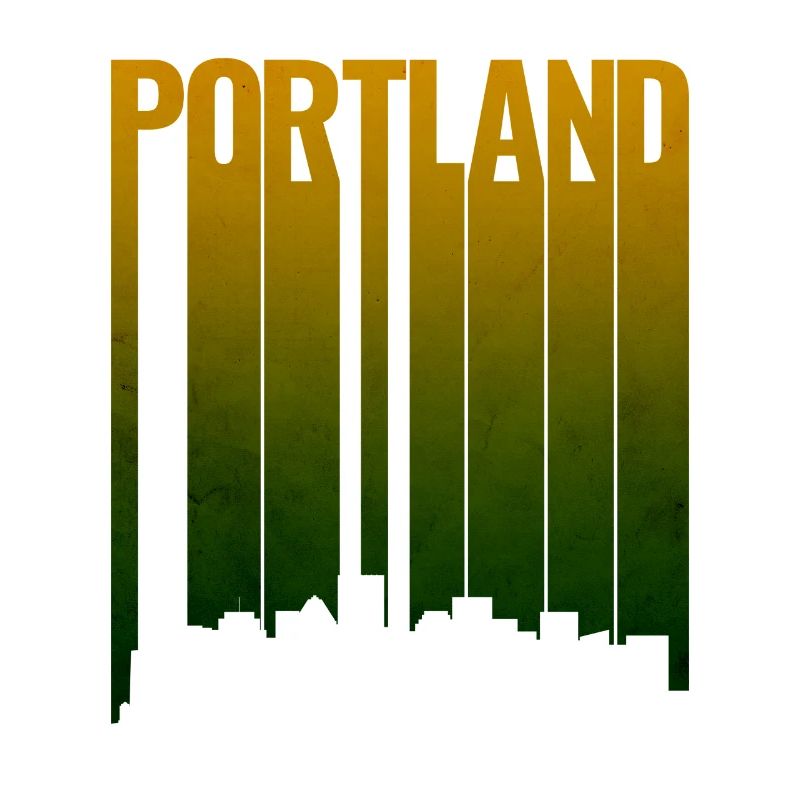 Portland Skyline Gradient