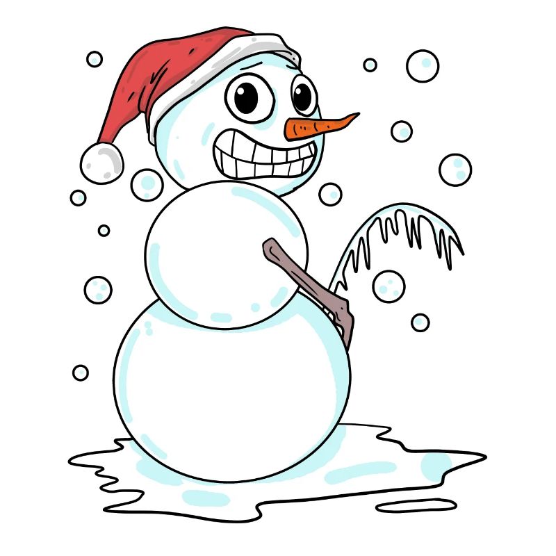 Snowman funny