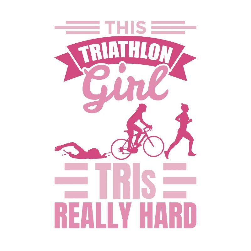 Triathletenmädchen