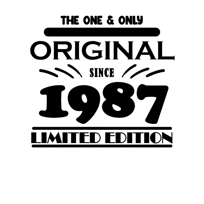 1987 - Year of construction 1987 - Born 1987