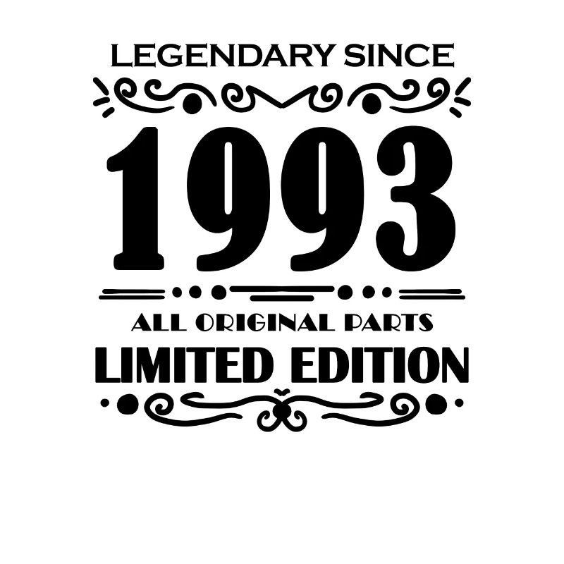 1993 - Né 1993 - Année de construction 1993