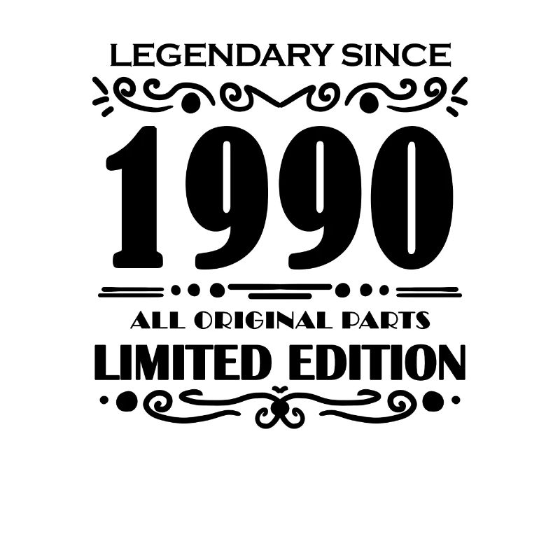 1990 - Né 1990 - Année de construction 1990