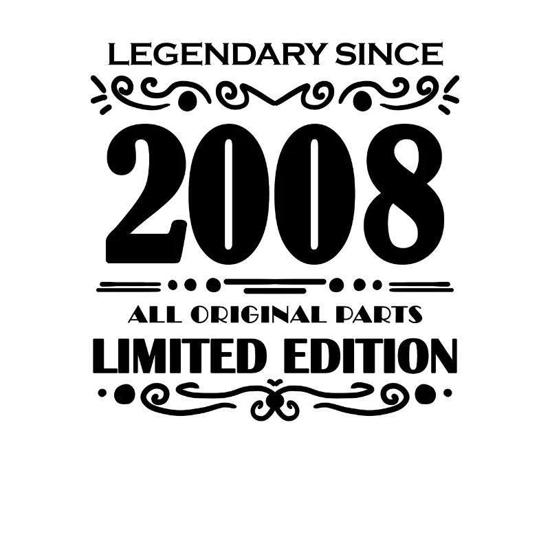 2008 - Né 2008 - Année de construction 2008