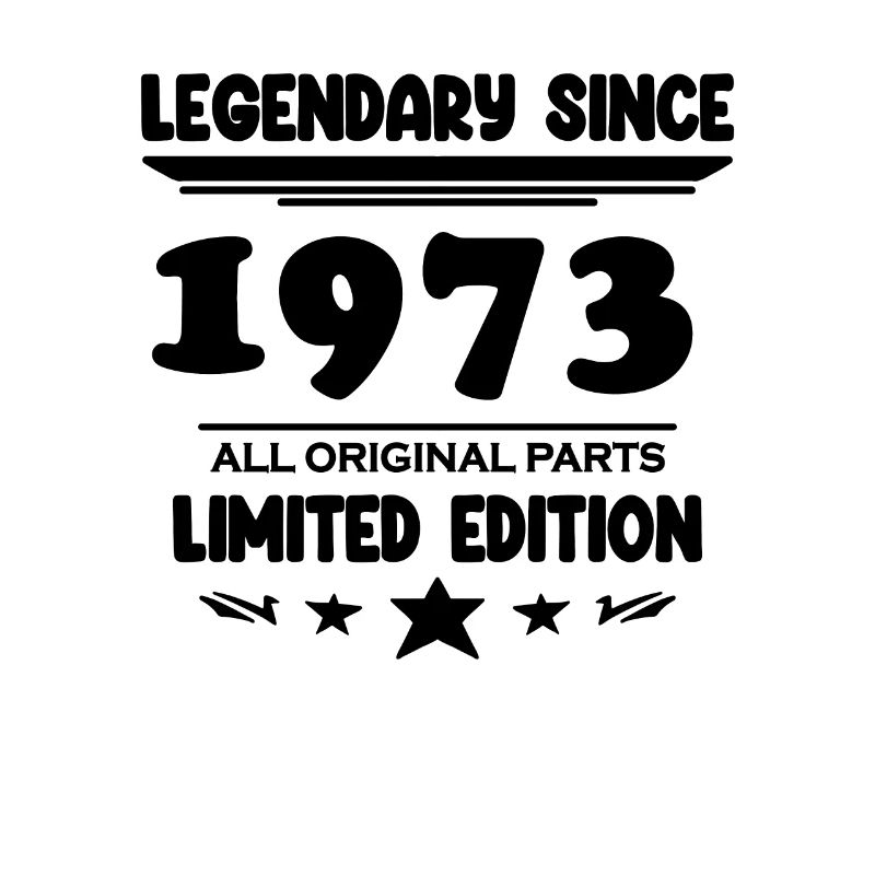 1973 - Né 1973 - Année de construction 1973