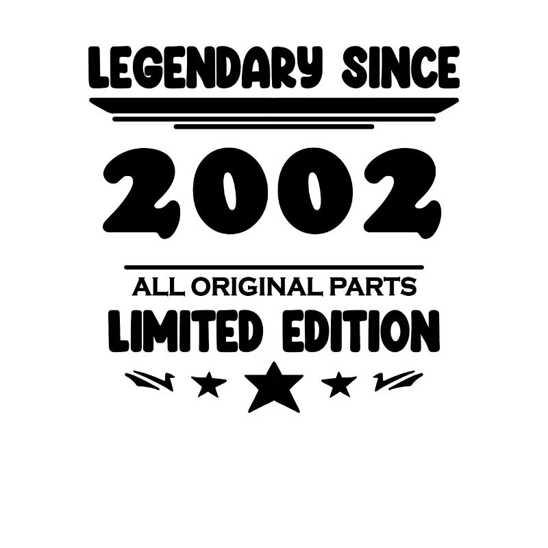 2002 - Né 2002 - Année de construction 2002