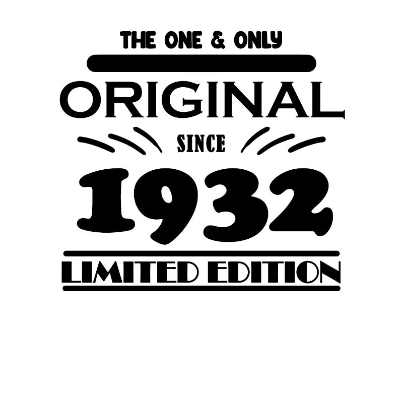 1932 - Année de construction 1932 - Naissance 1932