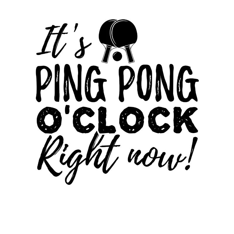 Ping Pong lustiger Spruch