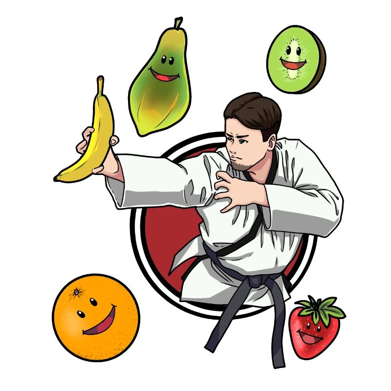 Self-Défense Vitamines Fruit Judo Fruit Victoire