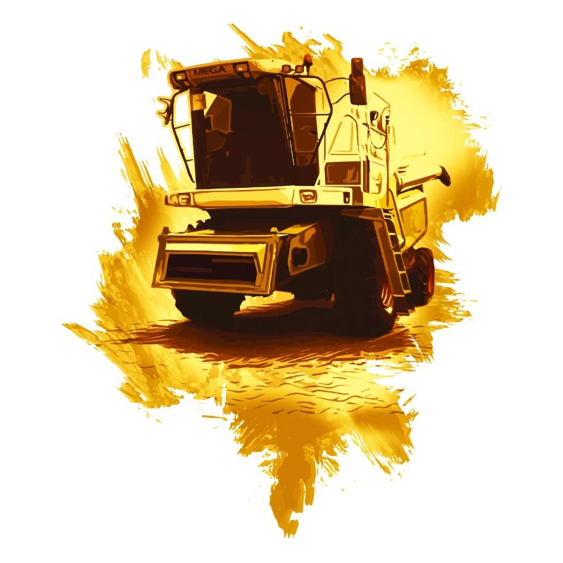 Mähdrescher Gold