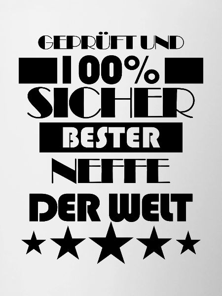 Neffe SpruchGeschenk
