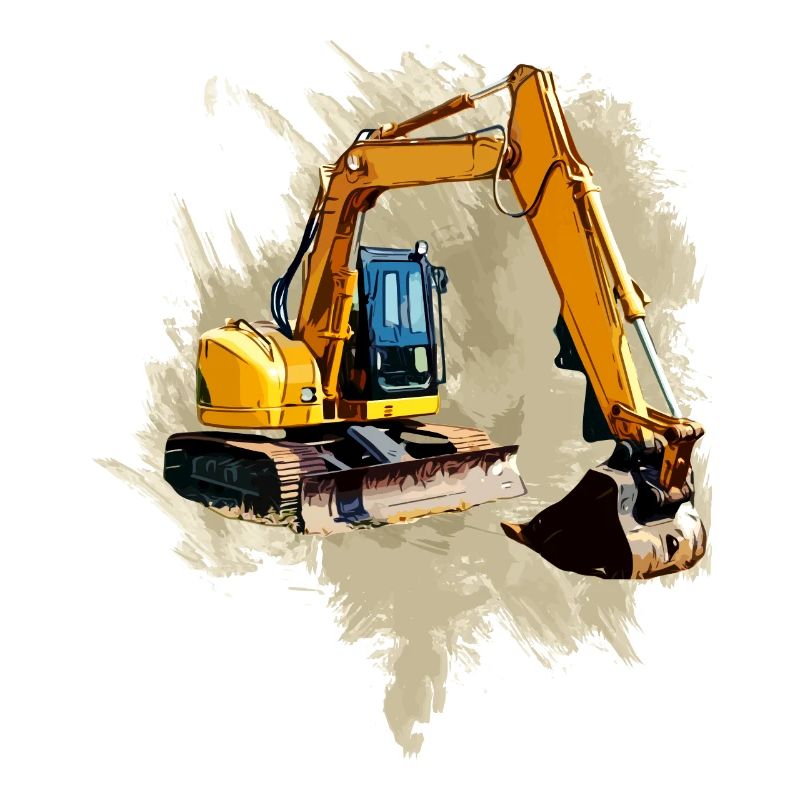 Schaufel-Bagger