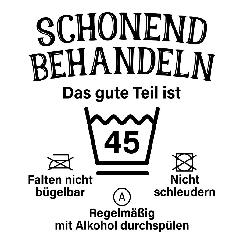 45. Geburtstag Schonend Behandeln 45 Teil Ist 45