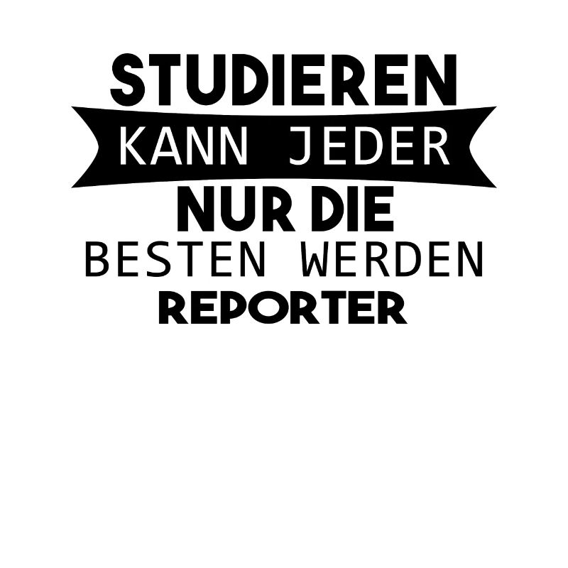 Reporter lustiger Spruch