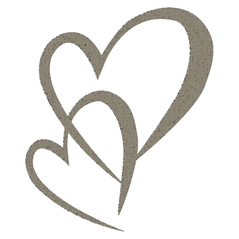 Hearts double tissue