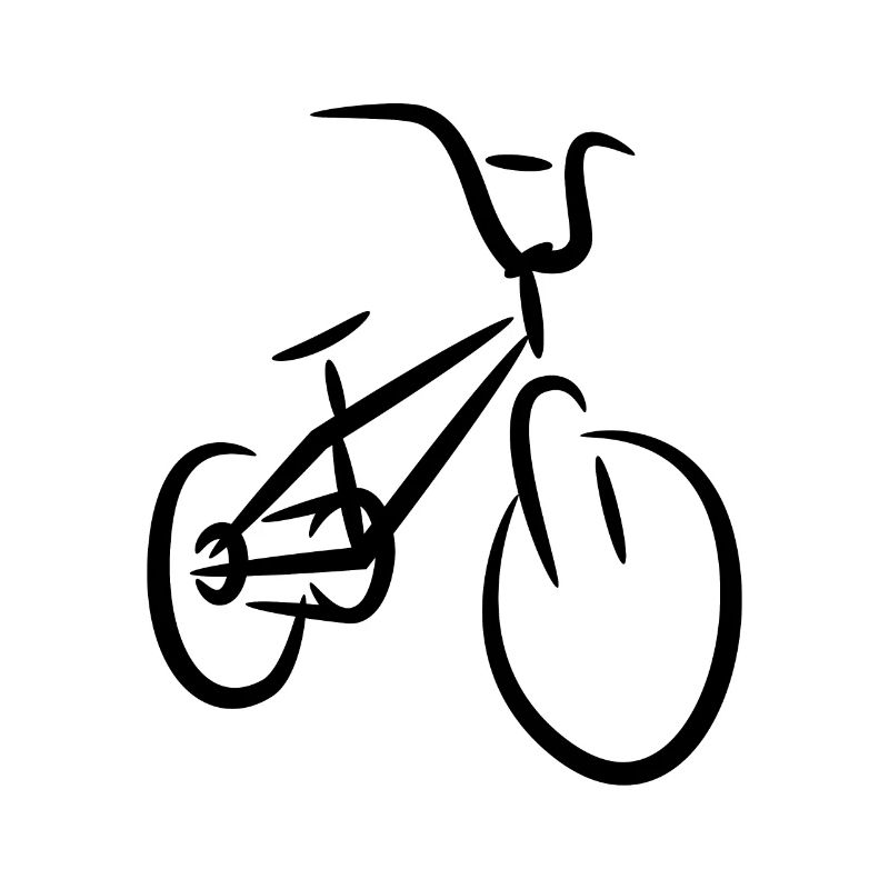 Dessin de vélo BMX