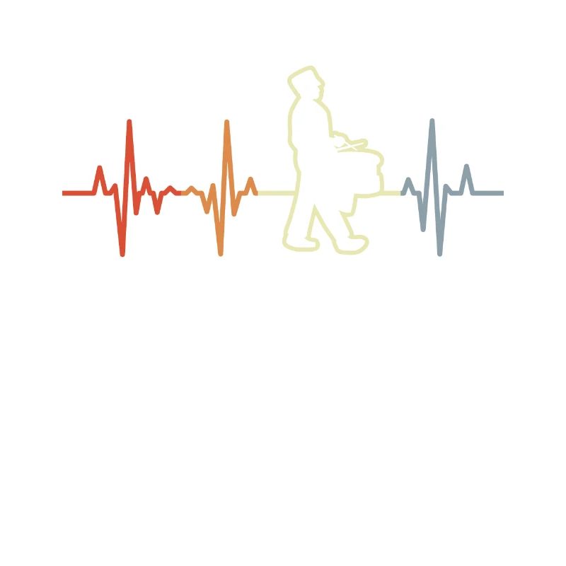 Vintage drum heart palpitations