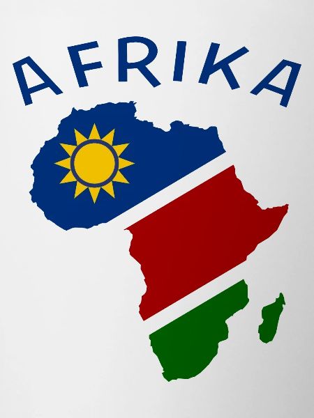 Namibia Landkarte Afrika