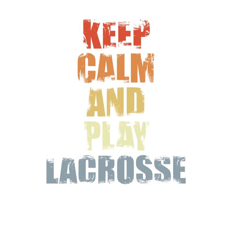 Playing lacrosse