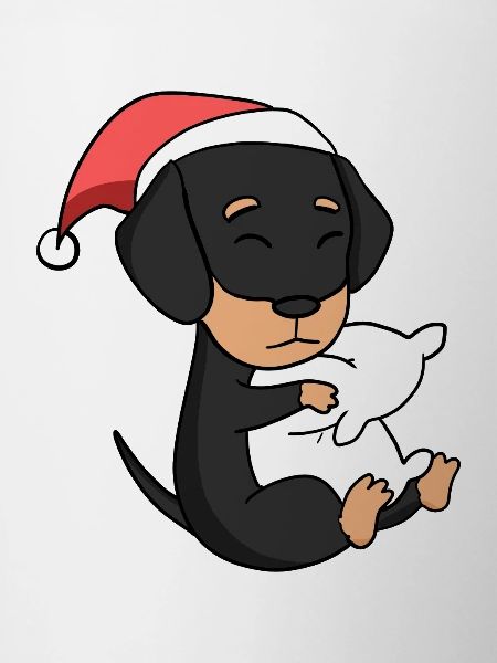 Teckel Chien Animal Noël