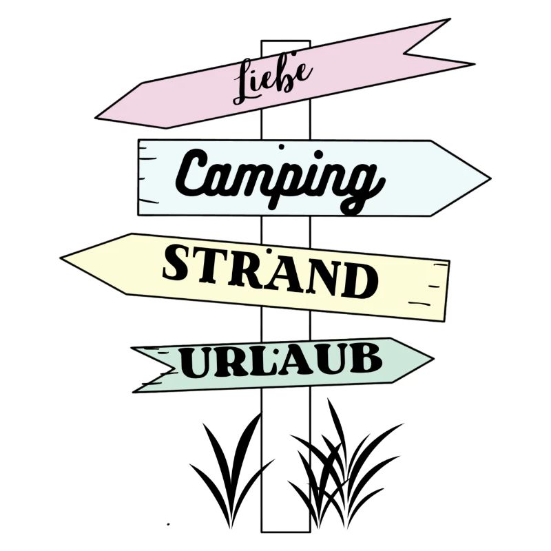 Camping Strand Urlaub Liebe