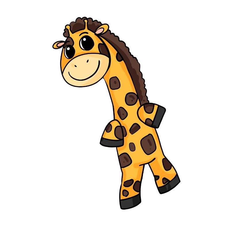 Motif de girafe