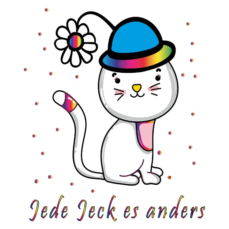 chaque jeck c’est différent confettis de carnaval