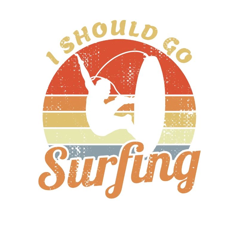 Blague sur le surfeur de vagues