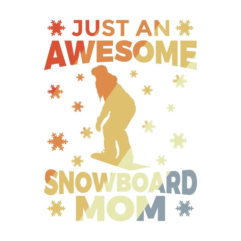 Maman de snowboard